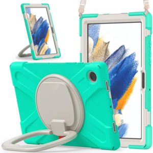For Samsung Galaxy Tab A8 10.5 2021 Silicone + PC Tablet Case(Mint Green) (OEM)