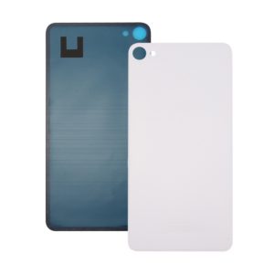 For Meizu U20 / Meilan U20 Glass Battery Back Cover with Adhesive (White) (OEM)