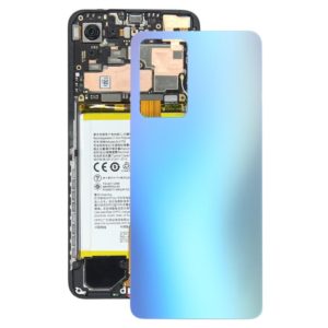 For OPPO Reno7 Pro 5G Glass Battery Back Cover (Blue) (OEM)