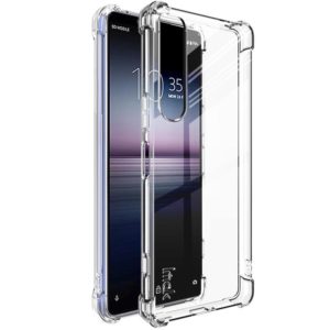 For Sony Xperia 1 IV imak All-inclusive Shockproof Airbag TPU Case with Screen Protector(Transparent) (imak) (OEM)