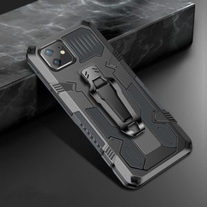 For iPhone 11 Pro Machine Armor Warrior Shockproof PC + TPU Protective Case(Space Gray) (OEM)