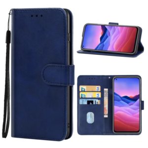 Leather Phone Case For ZTE Blade V2020 Vita(Blue) (OEM)