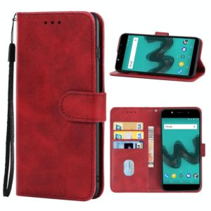 Leather Phone Case For Wiko Wim Lite(Red) (OEM)