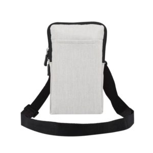 Universal Fashion Waterproof Casual Mobile Phone Waist Diagonal Bag For 6.7-6.9 inch Phones(Creamy White) (OEM)