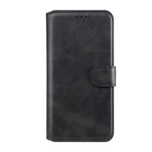 For Huawei Y6p (2020) Classic Calf Texture PU + TPU Horizontal Flip Leather Case, with Holder & Card Slots & Wallet(Black) (OEM)