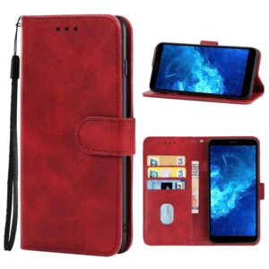 Leather Phone Case For Cricket Icon 2(Red) (OEM)