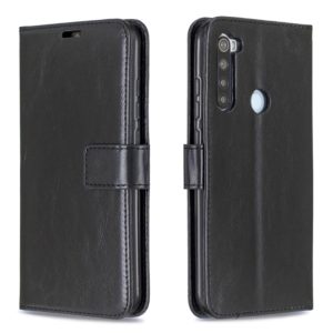 For Xiaomi Redmi Note 8 Crazy Horse Texture Horizontal Flip Leather Case with Holder & Card Slots & Wallet & Photo Frame(Black) (OEM)