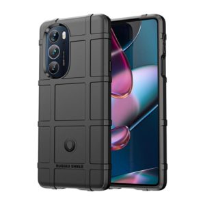 For Motorola Edge 30 Pro Full Coverage Shockproof TPU Case(Black) (OEM)