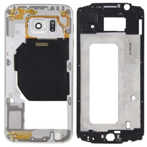 For Galaxy S6 / G920F Full Housing Cover (Front Housing LCD Frame Bezel Plate + Back Plate Housing Camera Lens Panel ) (White) (OEM)