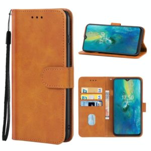 Leather Phone Case For Cubot P30(Brown) (OEM)