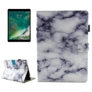For iPad Pro 10.5 inch Black and White Marble Pattern Horizontal Flip Leather Protective Case with Holder & Card Slots & Wallet & Pen Slot &Sleep / Wake-up (OEM)
