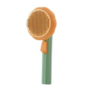 Cat Comb Remove Floating Hair Dog Comb(Yellow) (OEM)