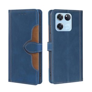 For OnePlus Ace Racing Skin Feel Magnetic Buckle Leather Phone Case(Blue) (OEM)