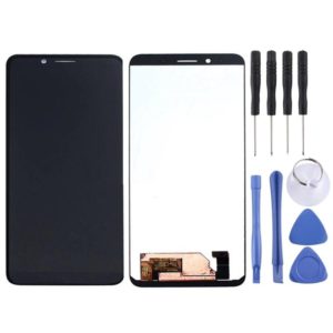 LCD Screen and Digitizer Full Assembly With Frame for Umidigi Power 5(Black) (OEM)