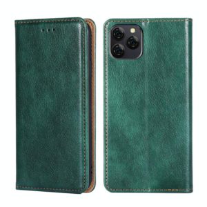 For Blackview A95 Pure Color Magnetic Leather Phone Case(Green) (OEM)