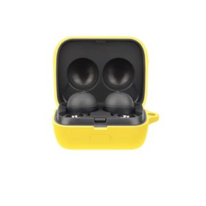 Bluetooth Earphone Silicone Protective Case For Sony LinkBuds WF-L900-2(Yellow) (OEM)