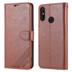 For Huawei Enjoy 20e AZNS Sheepskin Texture Flip Leather Phone Case(Brown) (AZNS) (OEM)