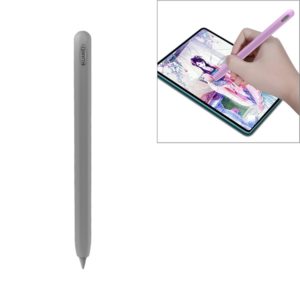 For Huawei M-pencil Stylus Touch Pen Integrated Non-slip Silicone Protective Cover(Gray) (OEM)