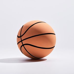Mini Rubber Hollow Glue Stretch Training Ball(Brown) (OEM)