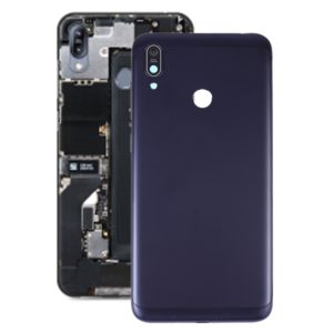 Battery Back Cover with Camera Lens for Asus Zenfone Max M2 ZB633KL ZB632KL(Dark Blue) (OEM)