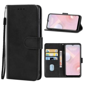 Leather Phone Case For HTC Desire 20+(Black) (OEM)