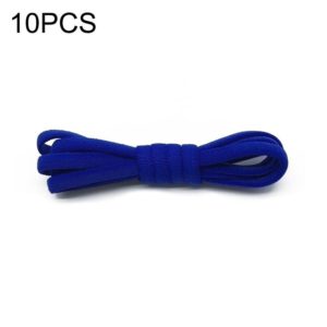 10 PCS Stretch Spandex Non Binding Elastic Shoe Laces (Dark Blue) (OEM)