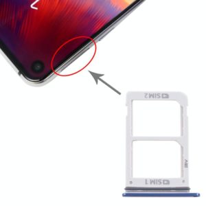For Samsung Galaxy A8s / Galaxy A9 Pro 2019 SIM Card Tray + SIM Card Tray (Blue) (OEM)