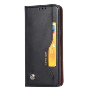 Για Galaxy Note10 Lite υφής δέρματος Οριζόντια δερμάτινη θήκη με φωτογραφίες,θήκη για κάρτες ,υποδοχές για κάρτες , πορτοφόλι (Μαύρο) (OEM)