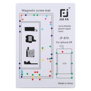 JIAFA JF-870 Magnetic Pad Screw Board for iPhone XR (JIAFA) (OEM)