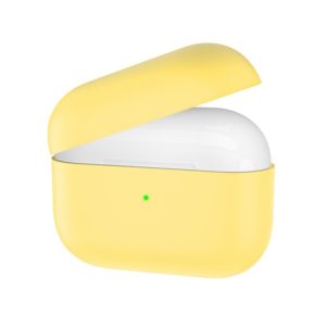 Split Silicone Earphone Protective Case For AirPods 3(Yellow) (OEM)