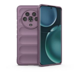 For Honor Magic4 Magic Shield TPU + Flannel Phone Case(Purple) (OEM)