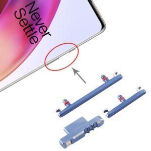 For OnePlus 8 Power Button and Volume Control Button (Blue) (OEM)