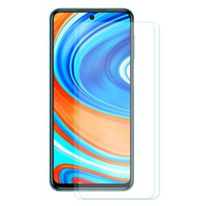 For Xiaomi Redmi Note 9 2 PCS ENKAY Hat-prince 0.26mm 9H 2.5D Curved Edge Tempered Glass Film (ENKAY) (OEM)