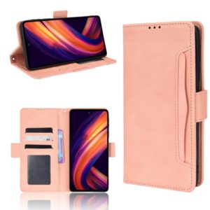 For Motorola Moto Edge X30 Skin Feel Calf Pattern Leather Phone Case(Pink) (OEM)