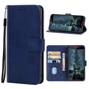 Leather Phone Case For Cubot Quest Lite(Blue) (OEM)