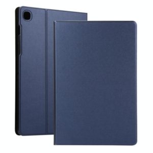For Samsung Galaxy Tab A7 / T500 Horizontal Flip Elasticity PU + TPU Leather Case with Holder(Dark Blue) (OEM)