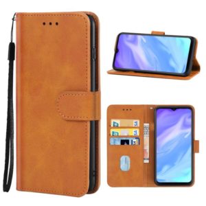 Leather Phone Case For Itel S16(Brown) (OEM)