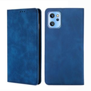 For UMIDIGI A13 / A13 Pro / A13S Skin Feel Magnetic Horizontal Flip Leather Phone Case(Blue) (OEM)