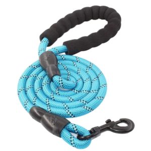 Pet Supplies Reflective Dog Pull Rope, Size: Long 200cm Thick 0.8cm(Sky Blue) (OEM)