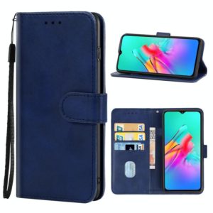 Leather Phone Case For Infinix Smart 5 / Hot 10 Lite X657(Blue) (OEM)