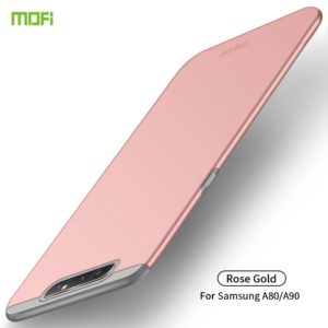MOFI Frosted PC Ultra-thin Hard Case for Galaxy A80 / A90(Rose gold) (MOFI) (OEM)