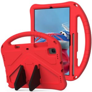 For Galaxy Tab S6 Lite P610/P615 EVA Flat Anti Falling Protective Case Shell with Holder(Red) (OEM)