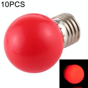10 PCS 2W E27 2835 SMD Home Decoration LED Light Bulbs, AC 220V (Red Light) (OEM)