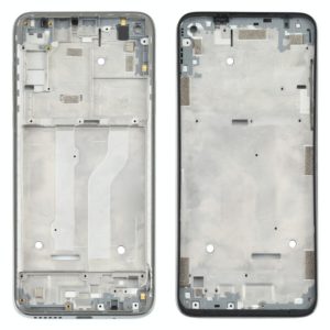 Front Housing LCD Frame Bezel Plate for Motorola Moto G Fast (Silver) (OEM)