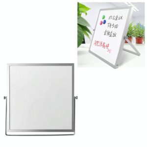 Portable Magnetic Desktop Small Whiteboard Message Writing Board, Size: 25cm x 25cm (OEM)