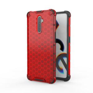 For OPPO Realme X2 Pro Shockproof Honeycomb PC + TPU Case(Red) (OEM)