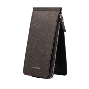 Ultra-thin Wallet Multi-card Position Multi-function Card Package Wallet(Bronze) (OEM)
