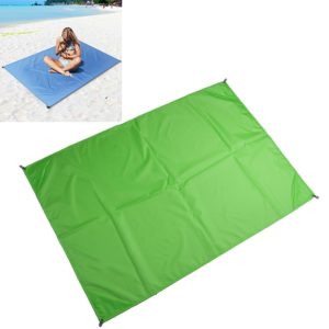 Outdoor Portable Waterproof Picnic Camping Mats Beach Blanket Mattress Mat 200cm*140cm(Green) (OEM)