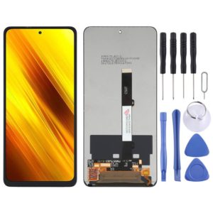 LCD Screen and Digitizer Full Assembly for Xiaomi Poco X3/Redmi Note 9 Pro 5G/Mi 10T Lite 5G M2010J19SC M2010J19CG M2007J17G (OEM)