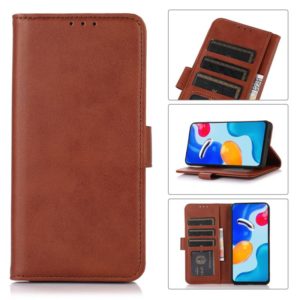 For Motorola Moto G52j 5G JP Version Cow Texture Leather Phone Case(Brown) (OEM)